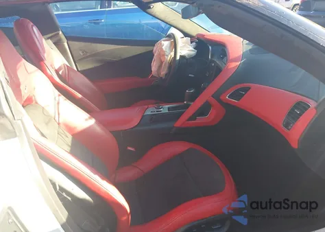 2019 Chevrolet Corvette Stingray z USA, uszkodzony, nr VIN 1G1YF2D79K5102691